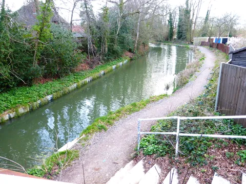 Basingstoke Canal in Church Crookham (2)